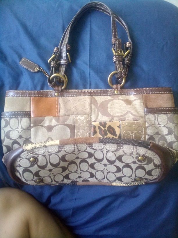 Original Coach Purse Real Leather Smell