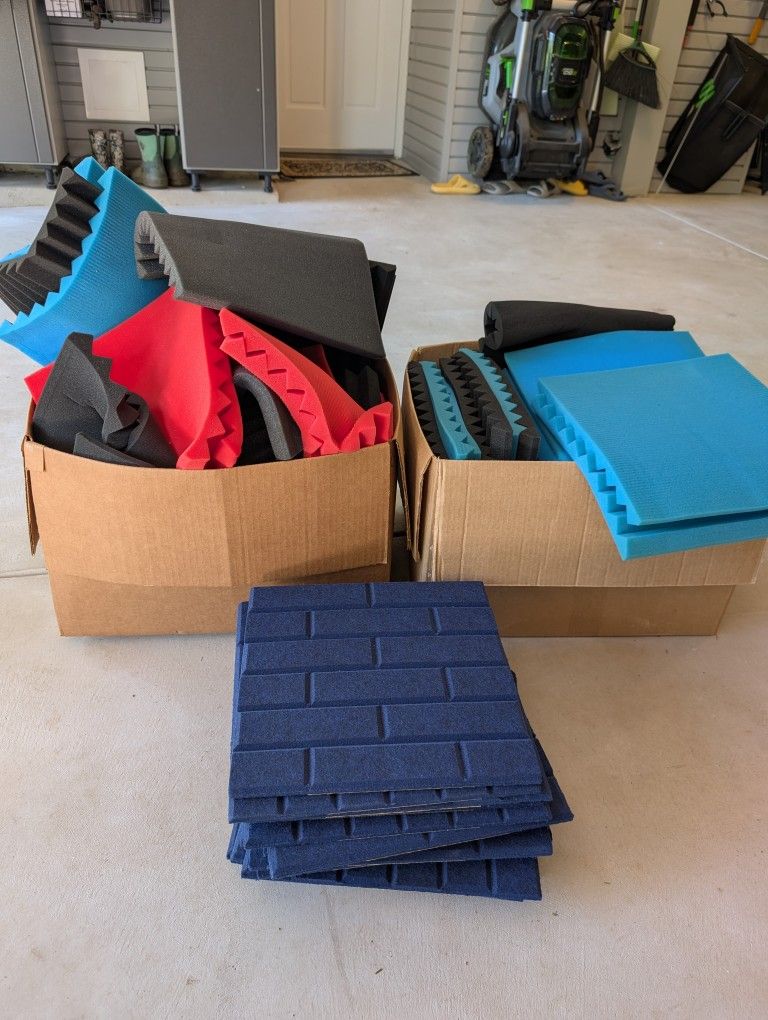 Assorted Foam Sound Dampening 
