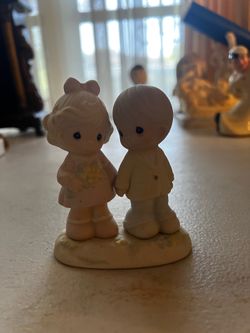 Precious Moments Boy and Girl Figurine