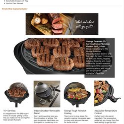 George Forman Electric Grill