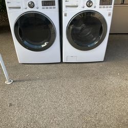 Set Washer and Dryer Gas 