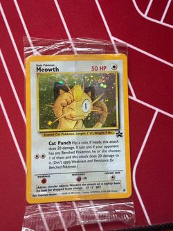 Pokemon Promo Meowth (Sealed)