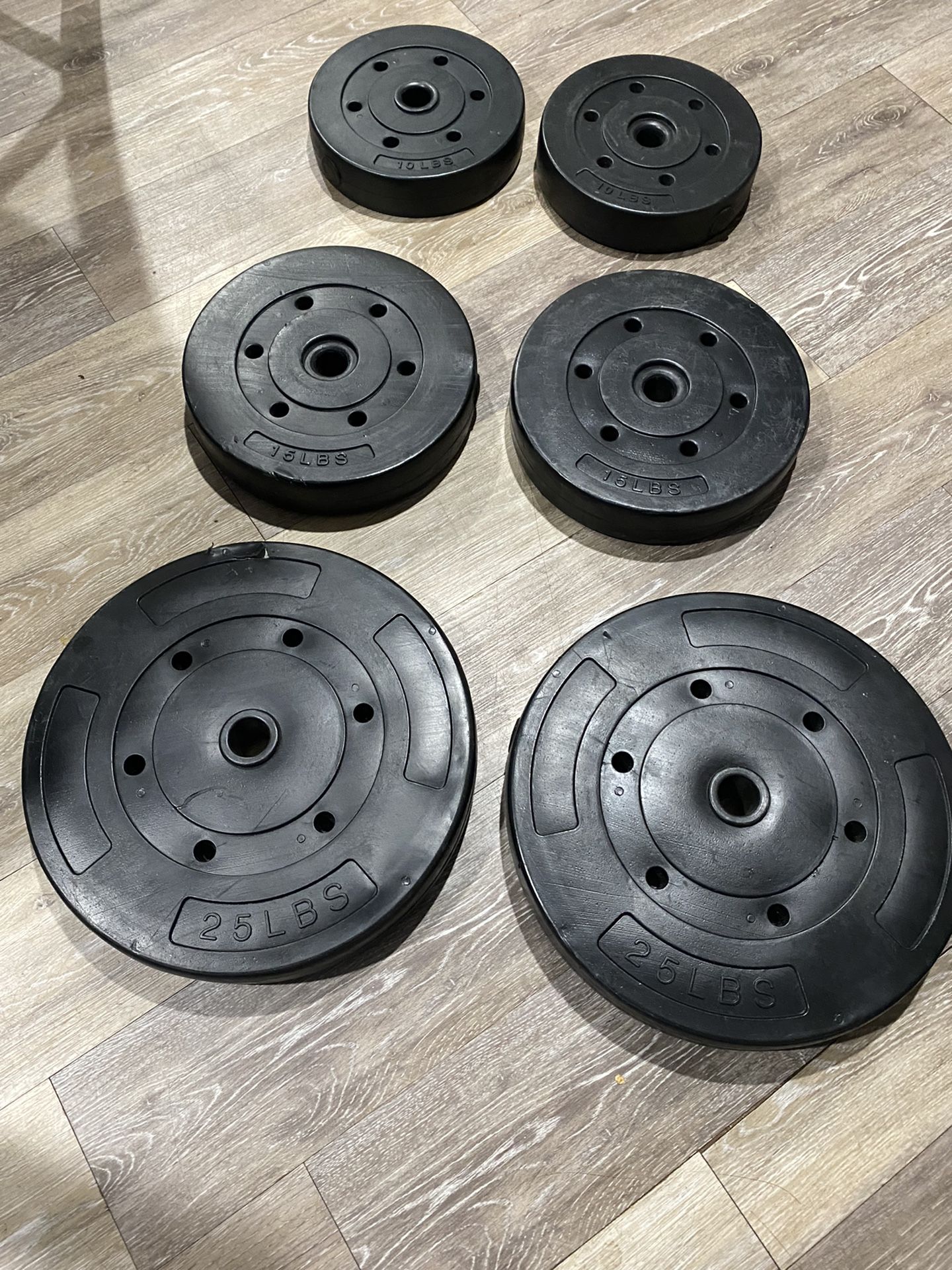 100 Pounds  Vinyl Weights 