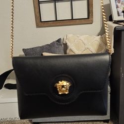 Versace La Medusa Envelope Clutch