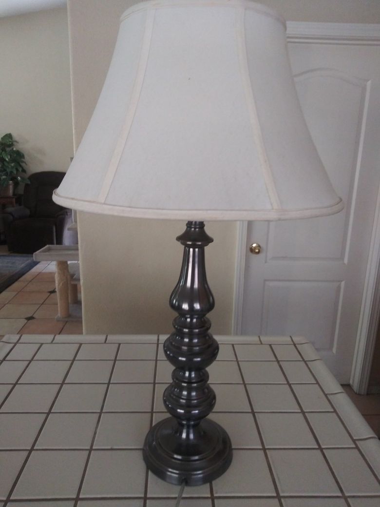 Lamp- 30* tall w/shade