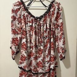 Cherry Blossom-esque Shirt From White House black market