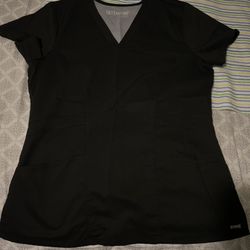 Black Grey’s Anatomy Scrub Top