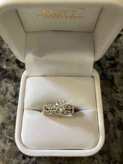 Wedding And Engagement Ring 