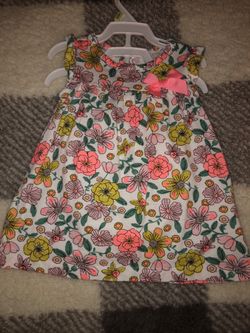 Baby girls dress 6mo. 2 pcs