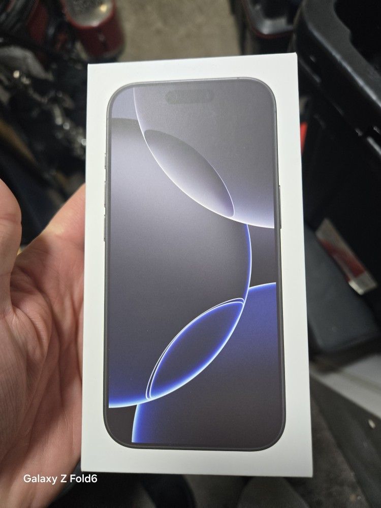Iphone 16 Pro 256 Sealed Black