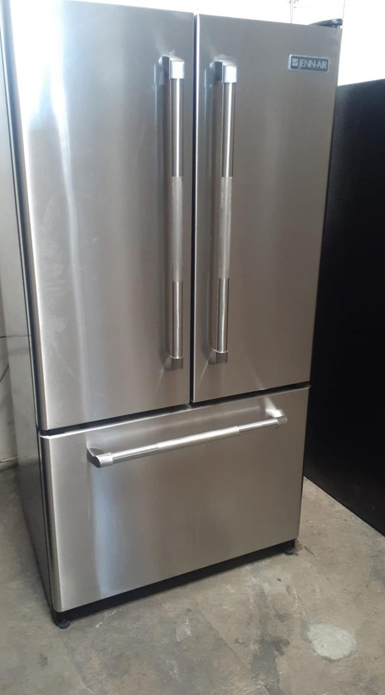Jenn Air French Door Stainless Steel Refrigerator