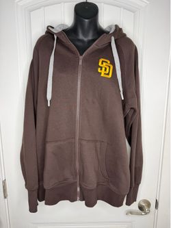Antigua San Diego Padres Full-Zip Hoodie Women’s XL