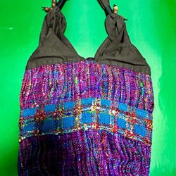 Pure Handcrafted, Nepal Shoulder Bag | hundred percent silk bag for made in Nepal