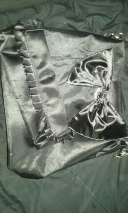 Satin chi thermal tote and flat iron bag