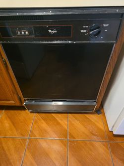 Whirlpool Black Built-In Dishwasher