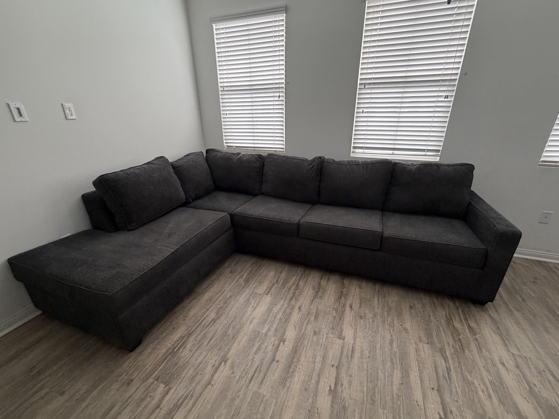Gray Sectional Couch