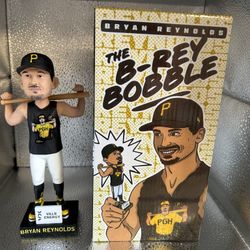 Pittsburgh Pirates Bryan Reynolds Bobblehead Sga $10