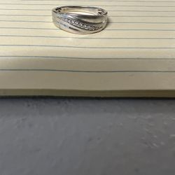 10k Real Gold And Diamond Ring $150