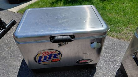 Coleman stainless steel cooler