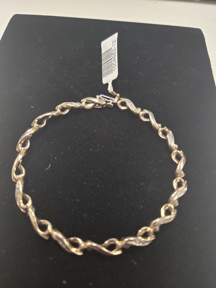 Infinity Diamond Bracelet