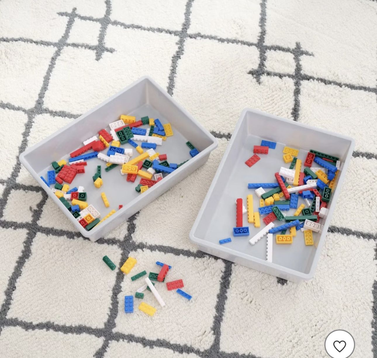 KidKraft Building Bricks Play N Store Mega Table