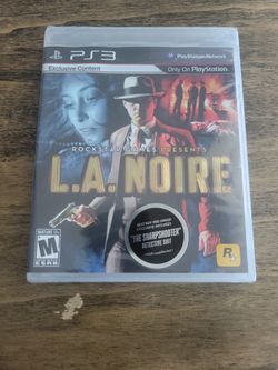 L.A. Noire PS3 Sealed