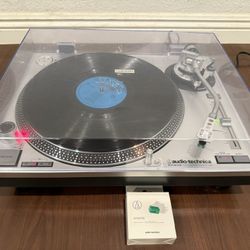 Audio Technica AT-LP120-USB Direct Drive Professional Turntable Brand New Stylus 