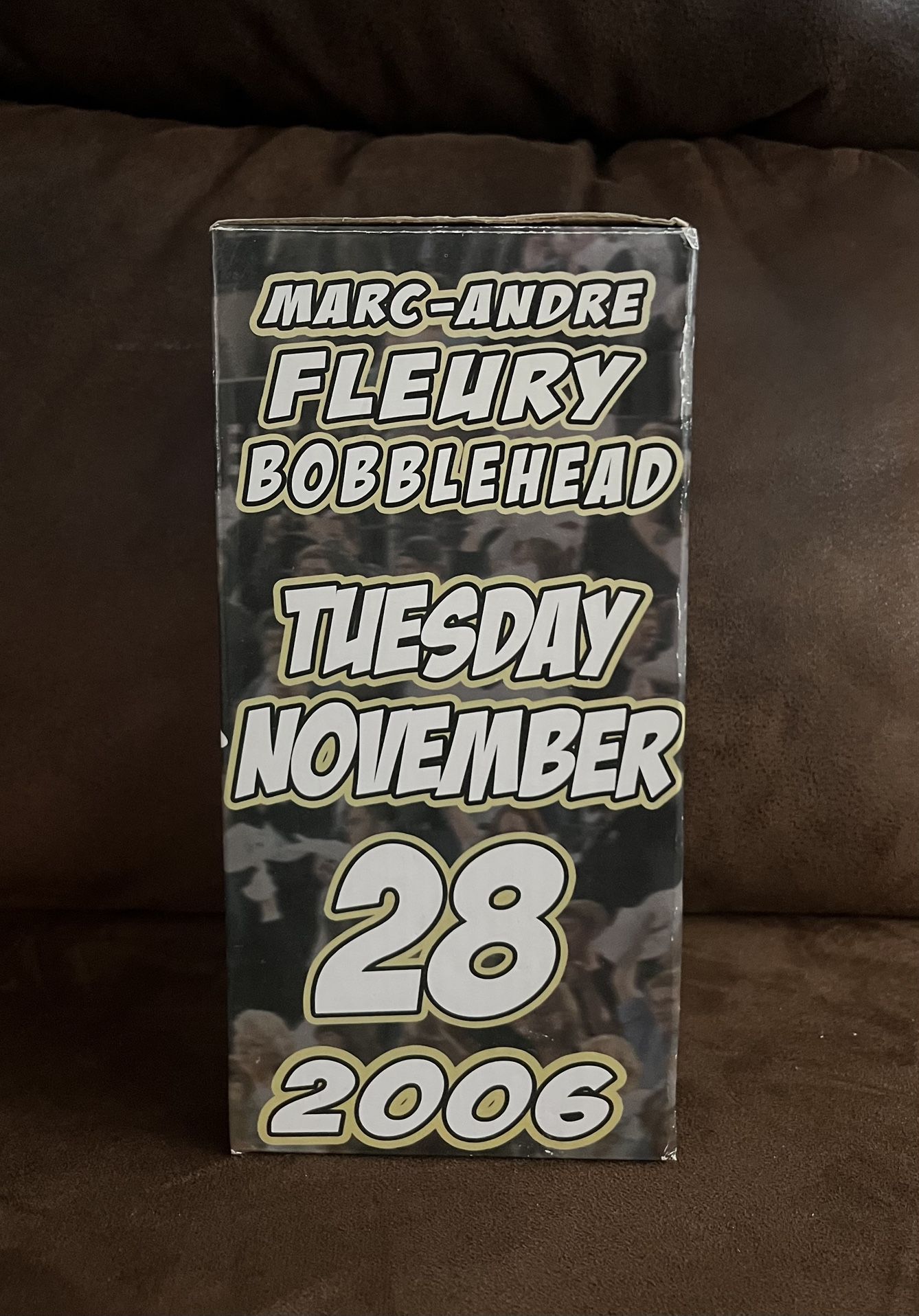 Marc-Andre Fleury 2006 Bobblehead. New In Box In Original Packaging.