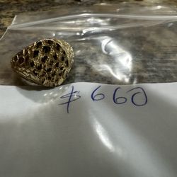 Nugget Ring 14K
