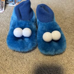 Toddler Cookie Monster Slippers