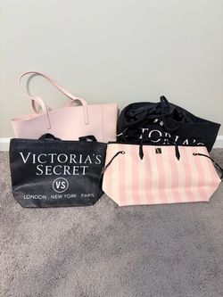 Victoria's Secret Tote Bag Bundle – Lot of 4