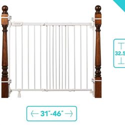 Summer Infant Metal Banister and Stair Safety Gate (27903Z)