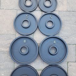 Weight Olympic Deep Dish Plates #60 Pounds 