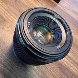 Sony 50mm camera lense