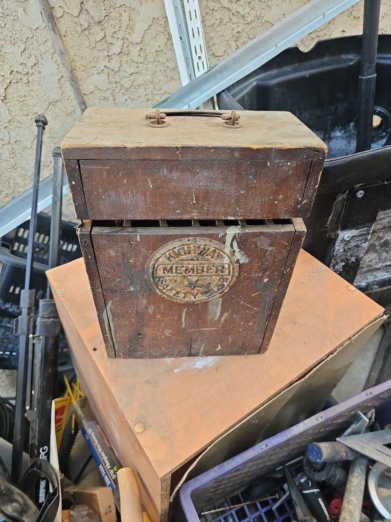 Vintage Drill Bit Box