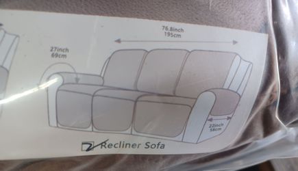 brown recliner 3 seater couch covers