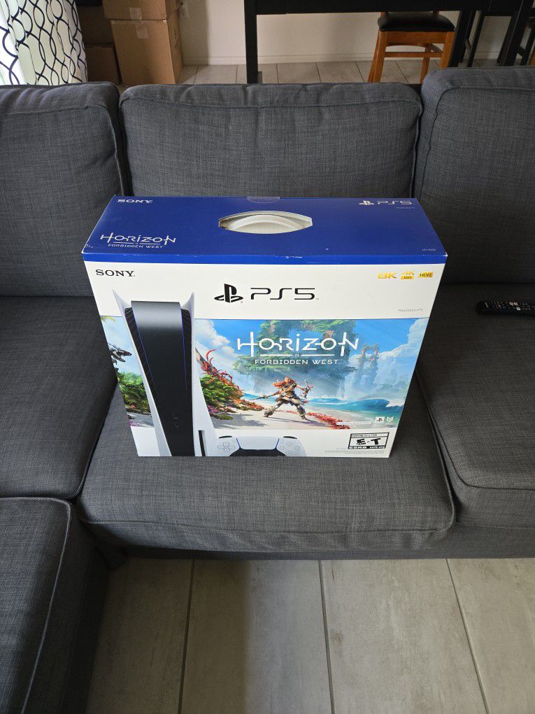 Brand New Sealed Sony PS5 PlayStation 5 with Horizon Forbidden West