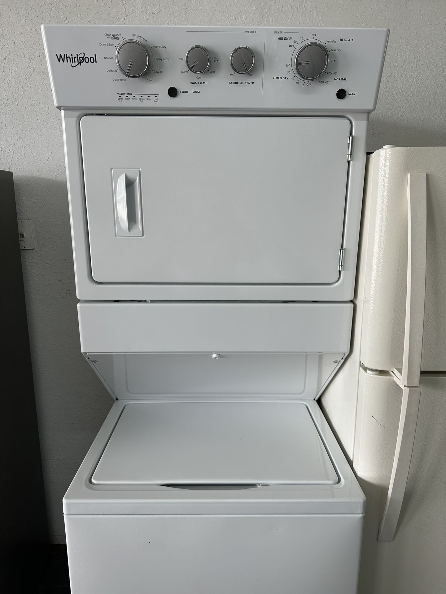 Whirlpool Stacked Washer And Dryers