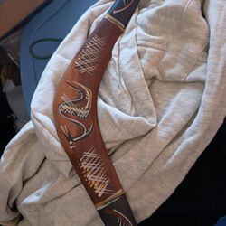 Vintage Handcrafted Wooden Boomerang