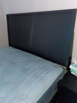 Bed with frame as well