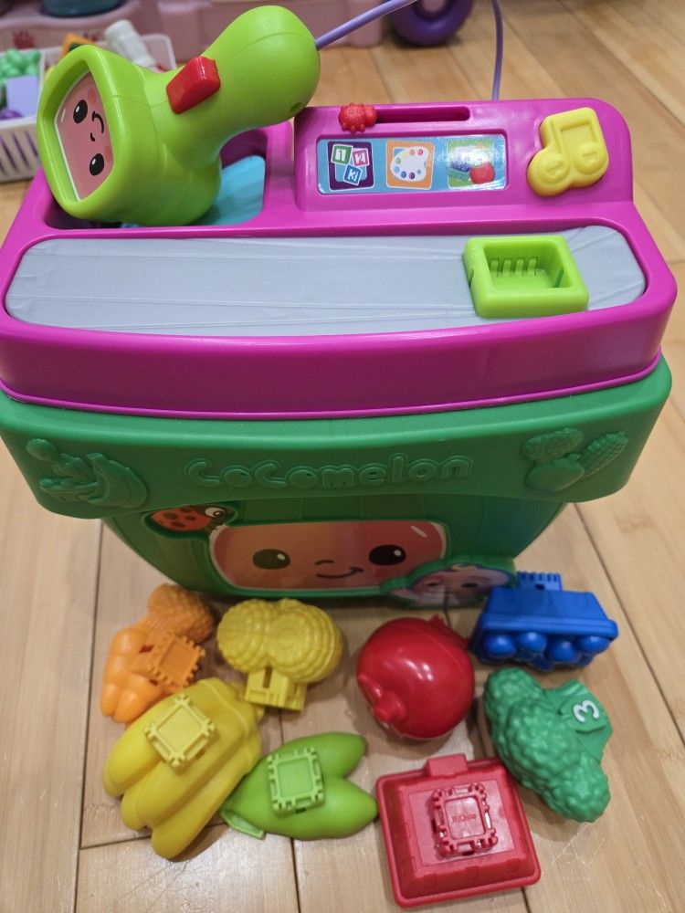CoComelon Veggie Fun Learning Basket.