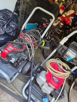 2 powerwashers