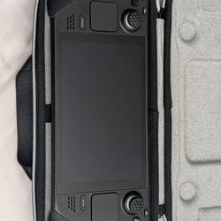Steam Deck LCD 512GB with case and extras