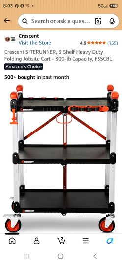 Crescent jobsite cart NEW
