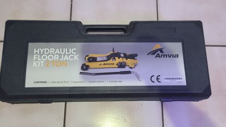 2 ton hydraulic floor jack - brand new