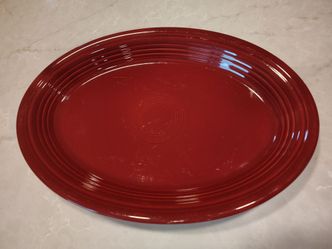 Fiesta Burgundy Serving Platter
