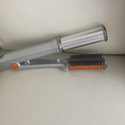 1.5 Rotating Curling And Straightening Iron 