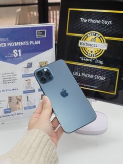 iPhone 12 Pro Max 6.7" (T-Mobile) 128GB Good Pacific Blue