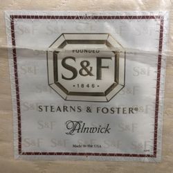 STEARNS & FOSTER  QUEEN SIZE MATTRESS  PILLOW TOP SAME DAY PICK UP & DELIVERY 🚚🚚🚚