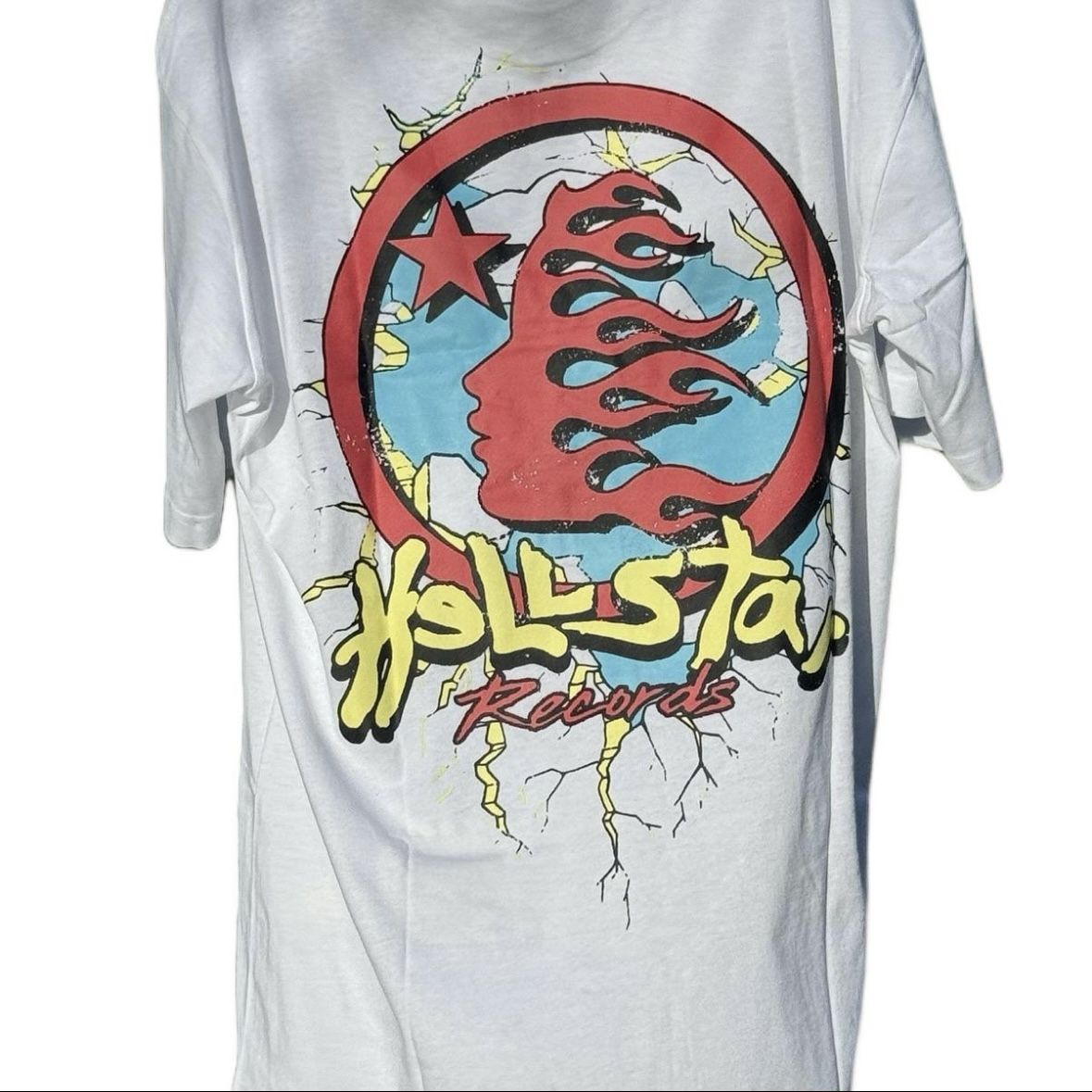 Hellstar Records T Shirt Heaven On Earth (White)